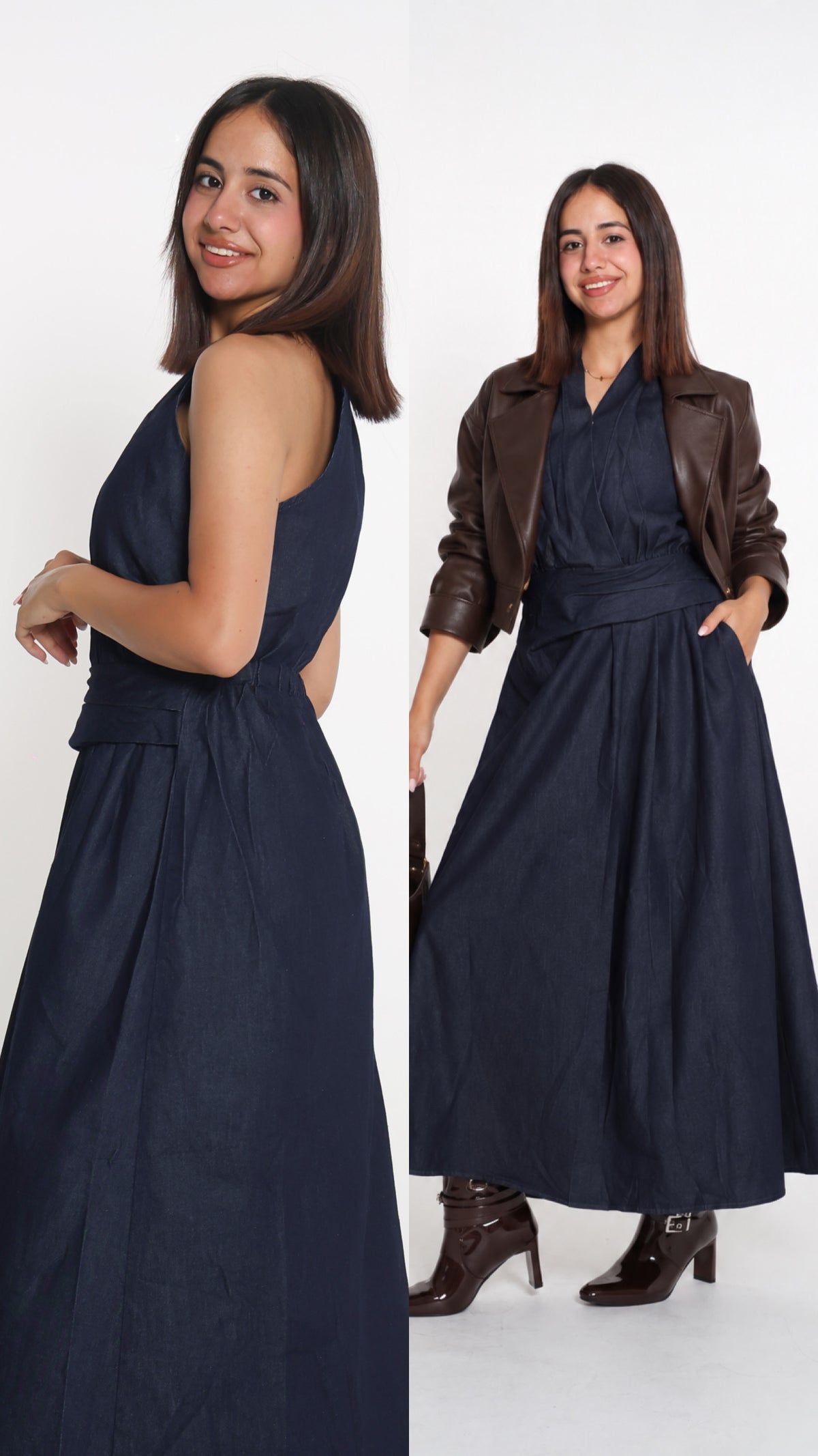 فستان جينز - Jeans dress