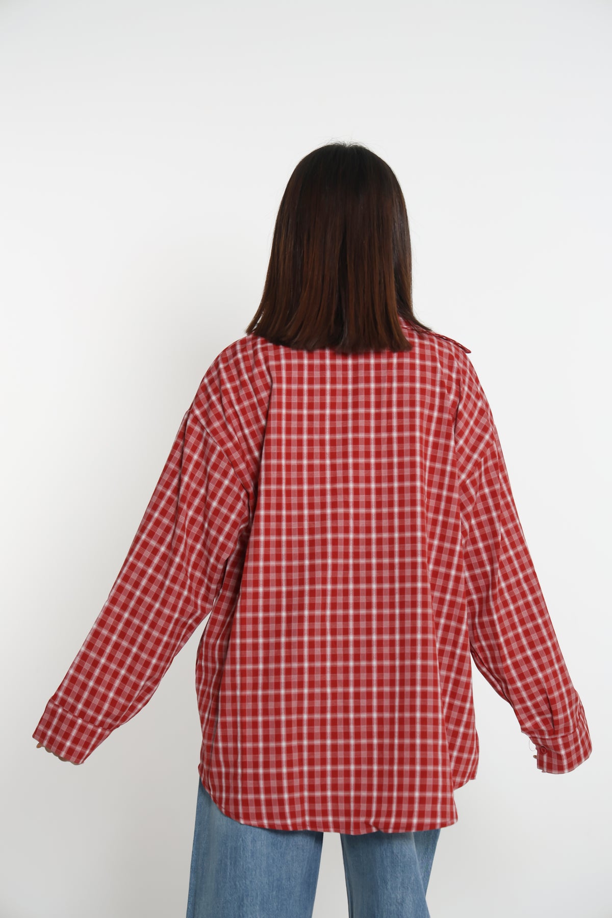 قميص كاروهات onesize