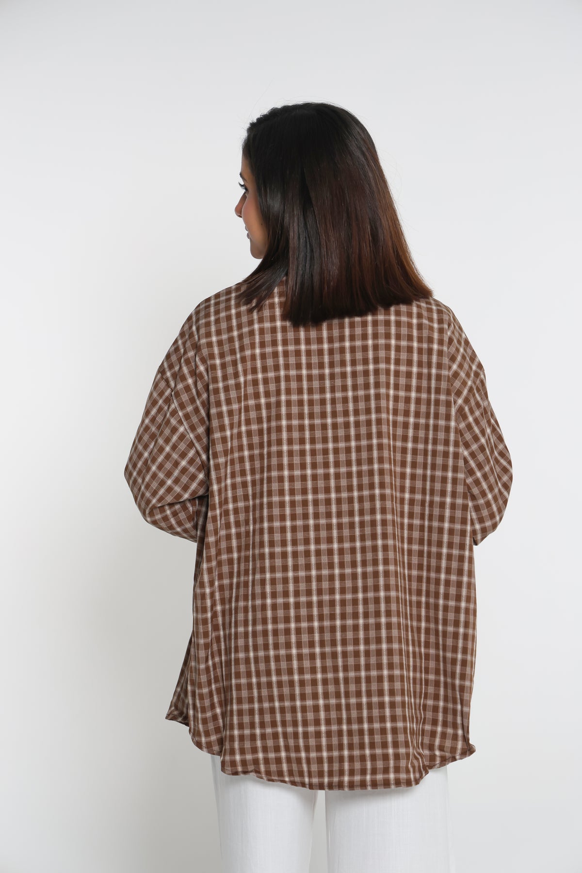 قميص كاروهات onesize