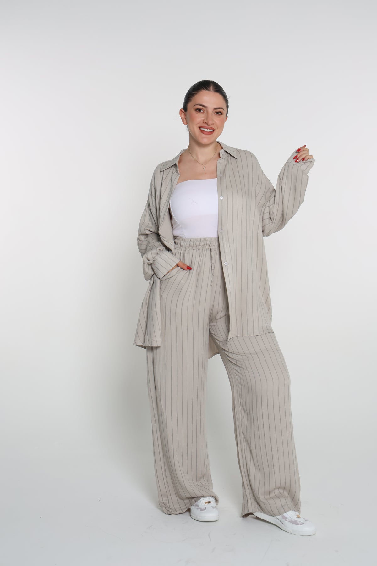 طقم قميص وبنطلون onesize