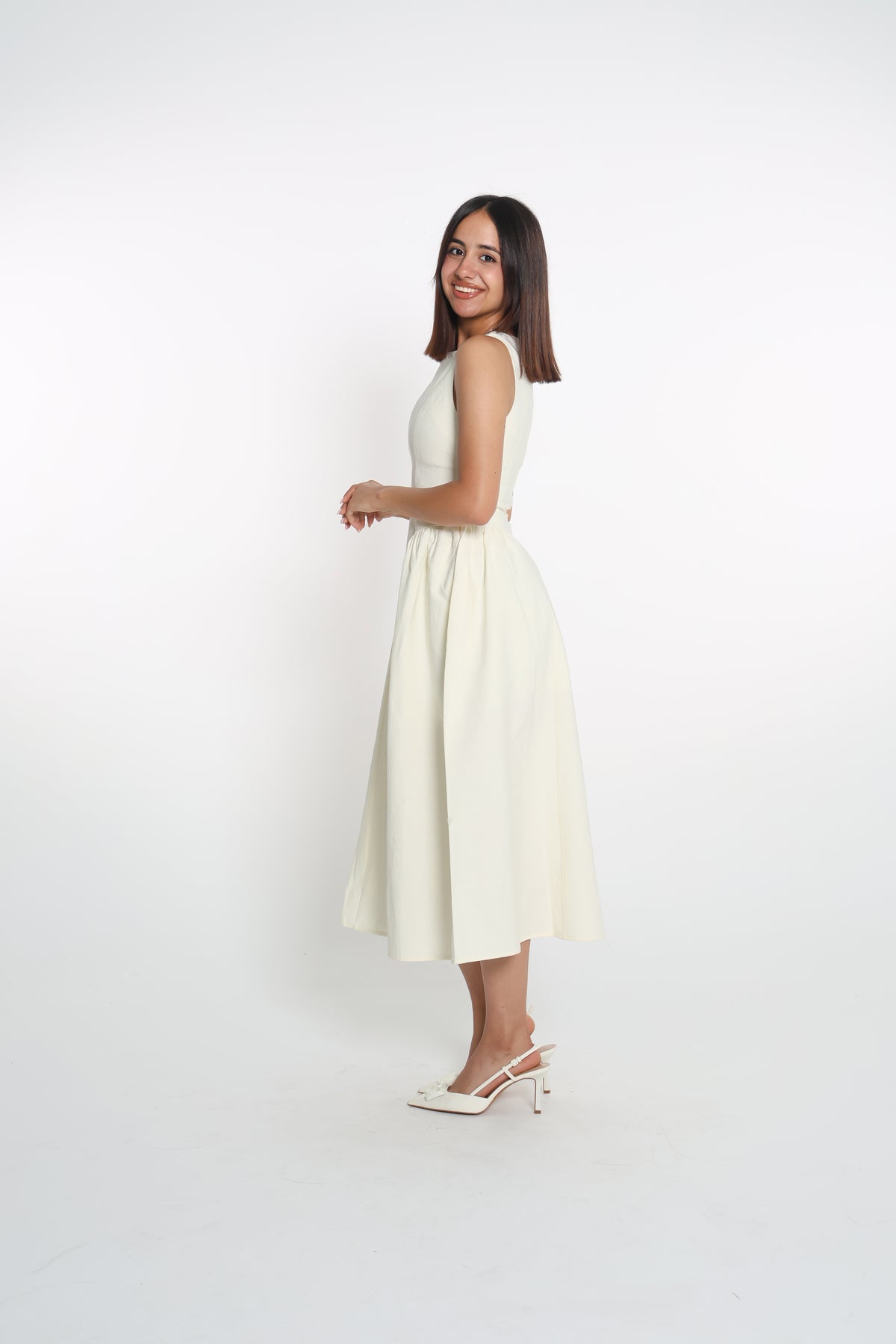 Cut out midi dress