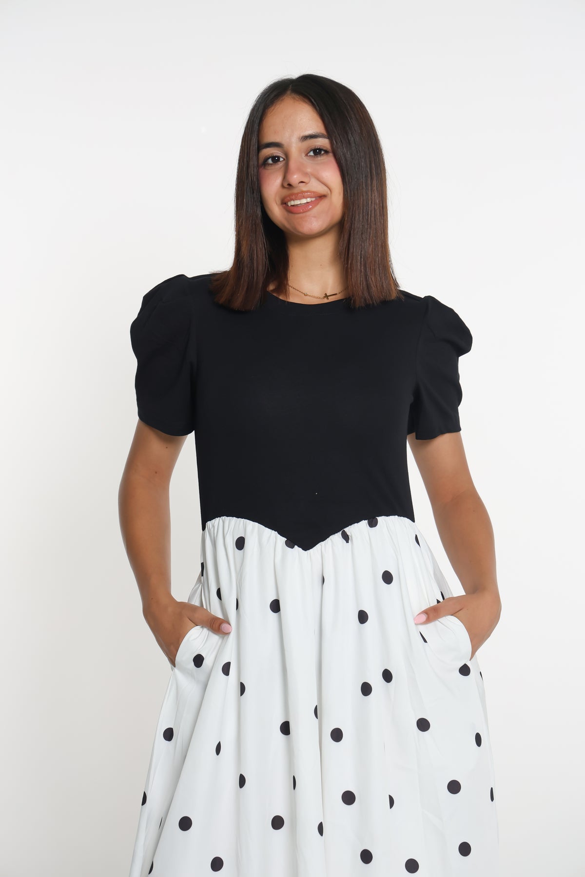 Polka dress - فستان منقّط