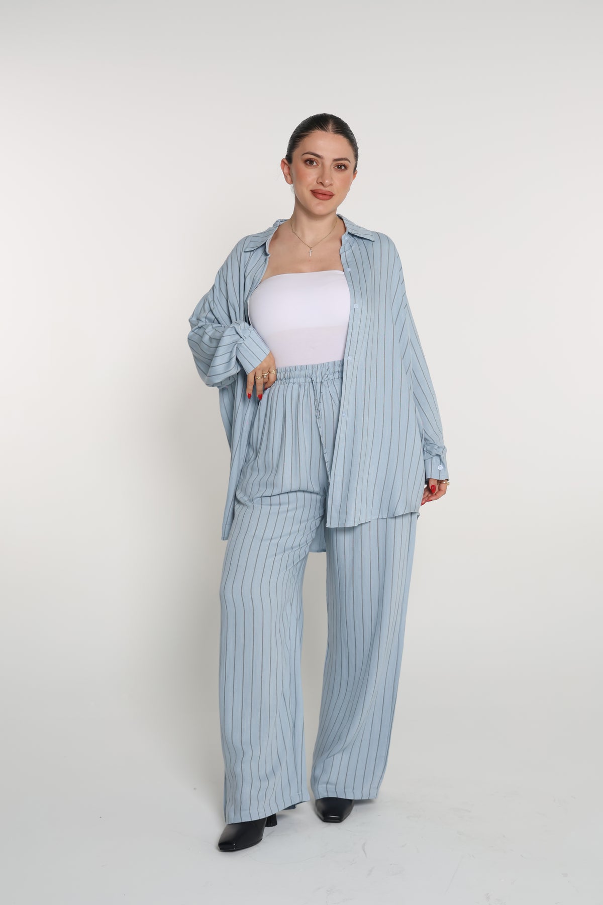طقم قميص وبنطلون onesize