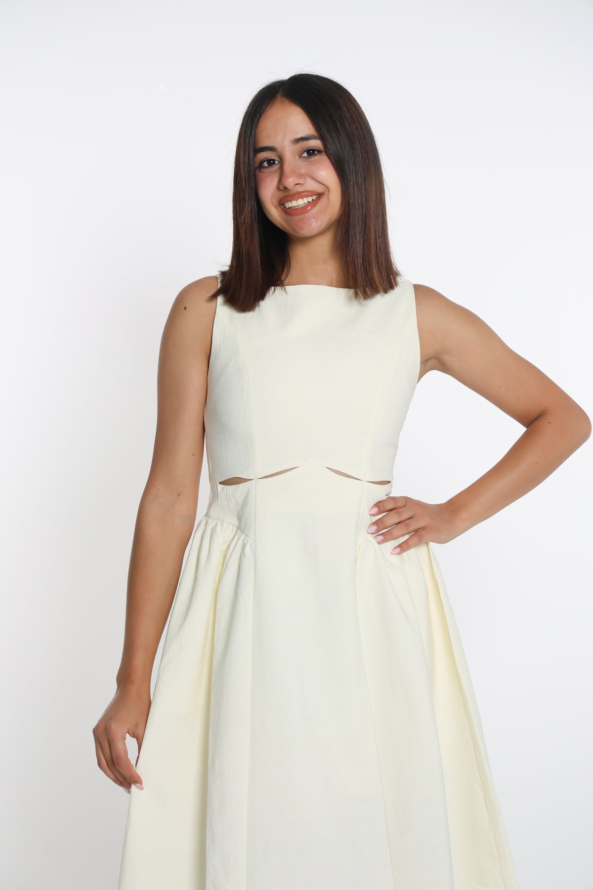 Cut out midi dress