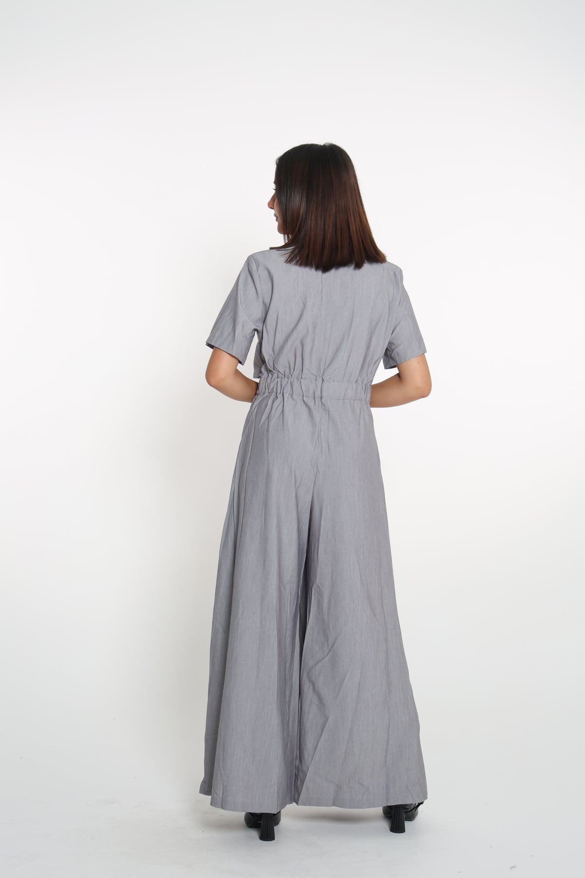 اوفرهول رمادي - gray overalls
