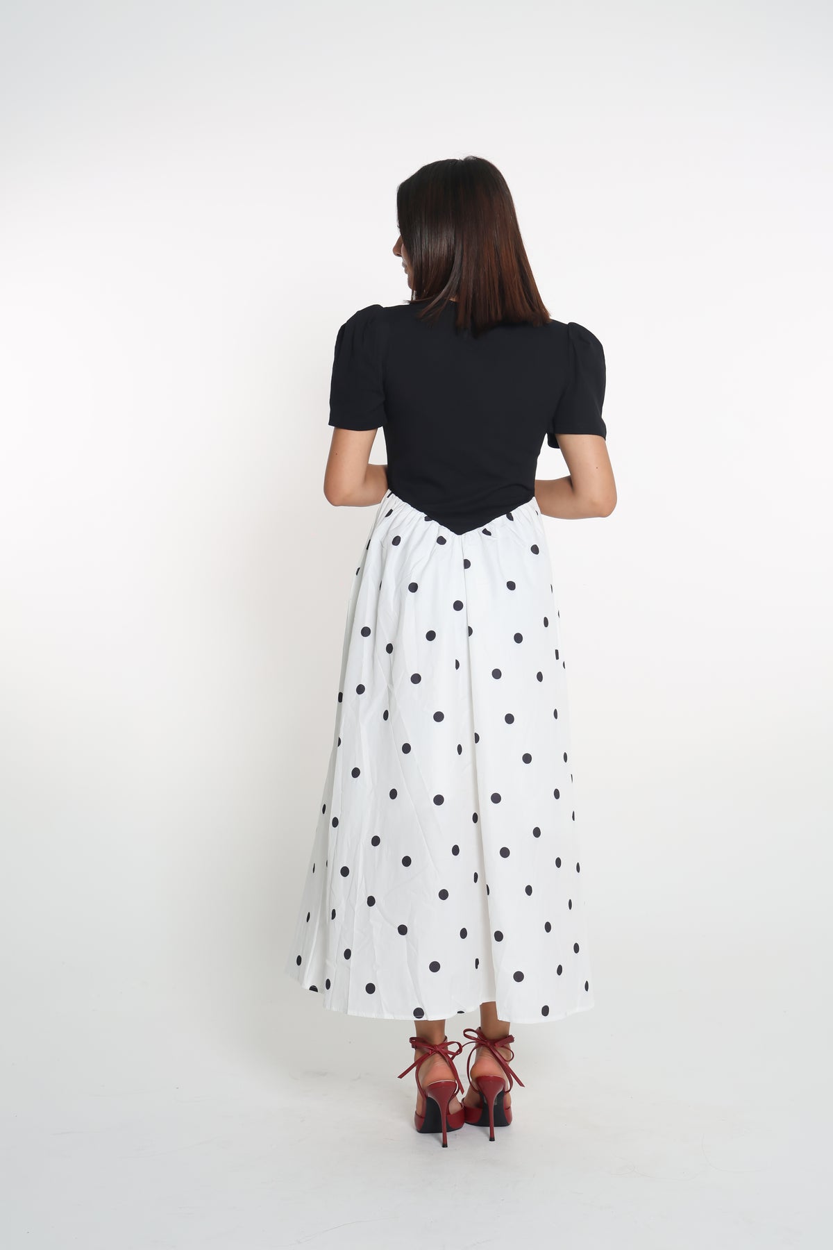 Polka dress - فستان منقّط