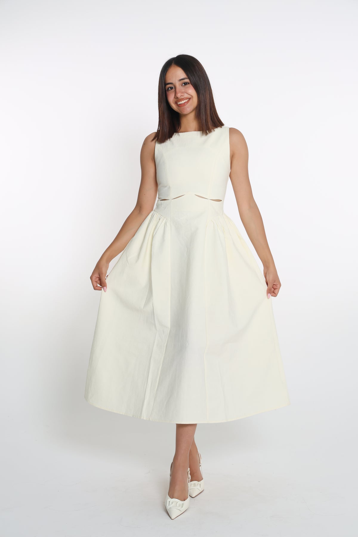 Cut out midi dress