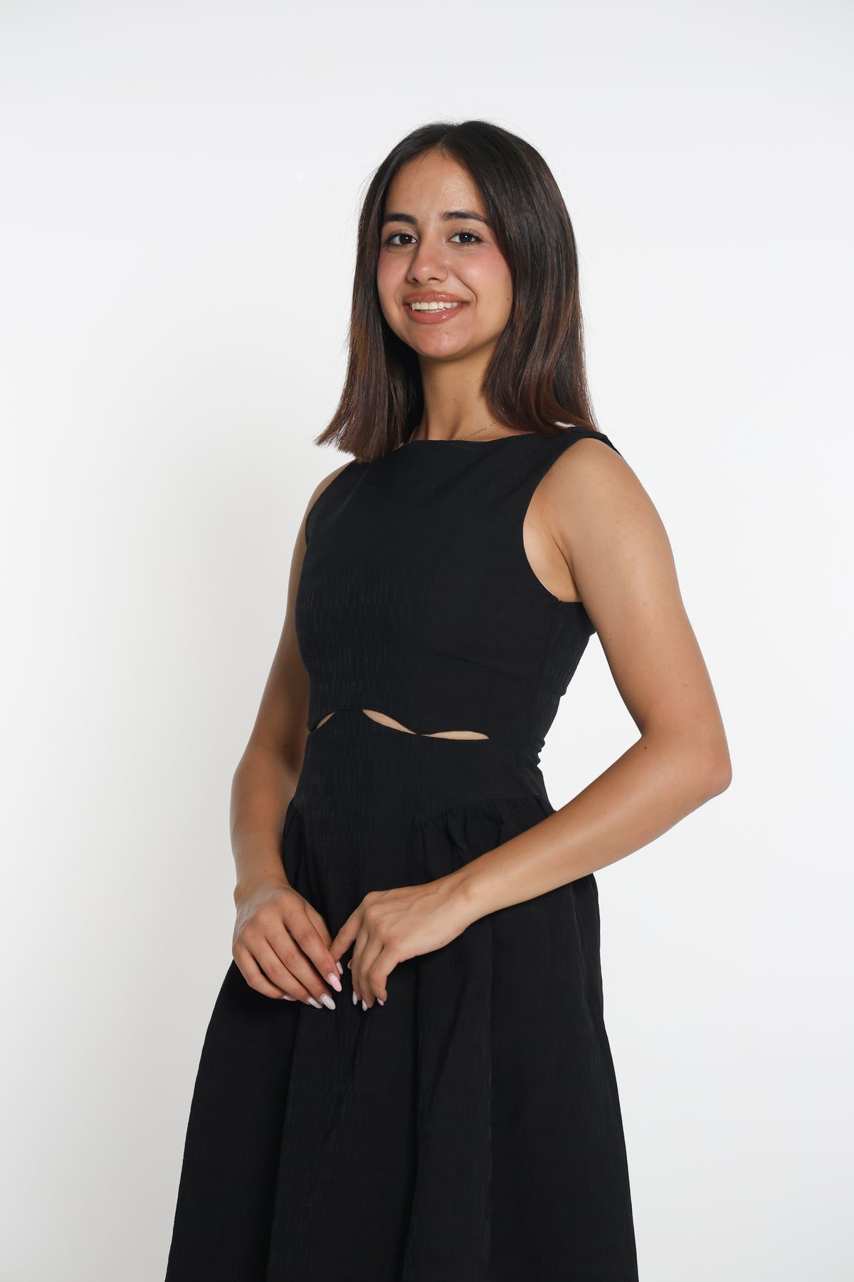 Cut out midi dress