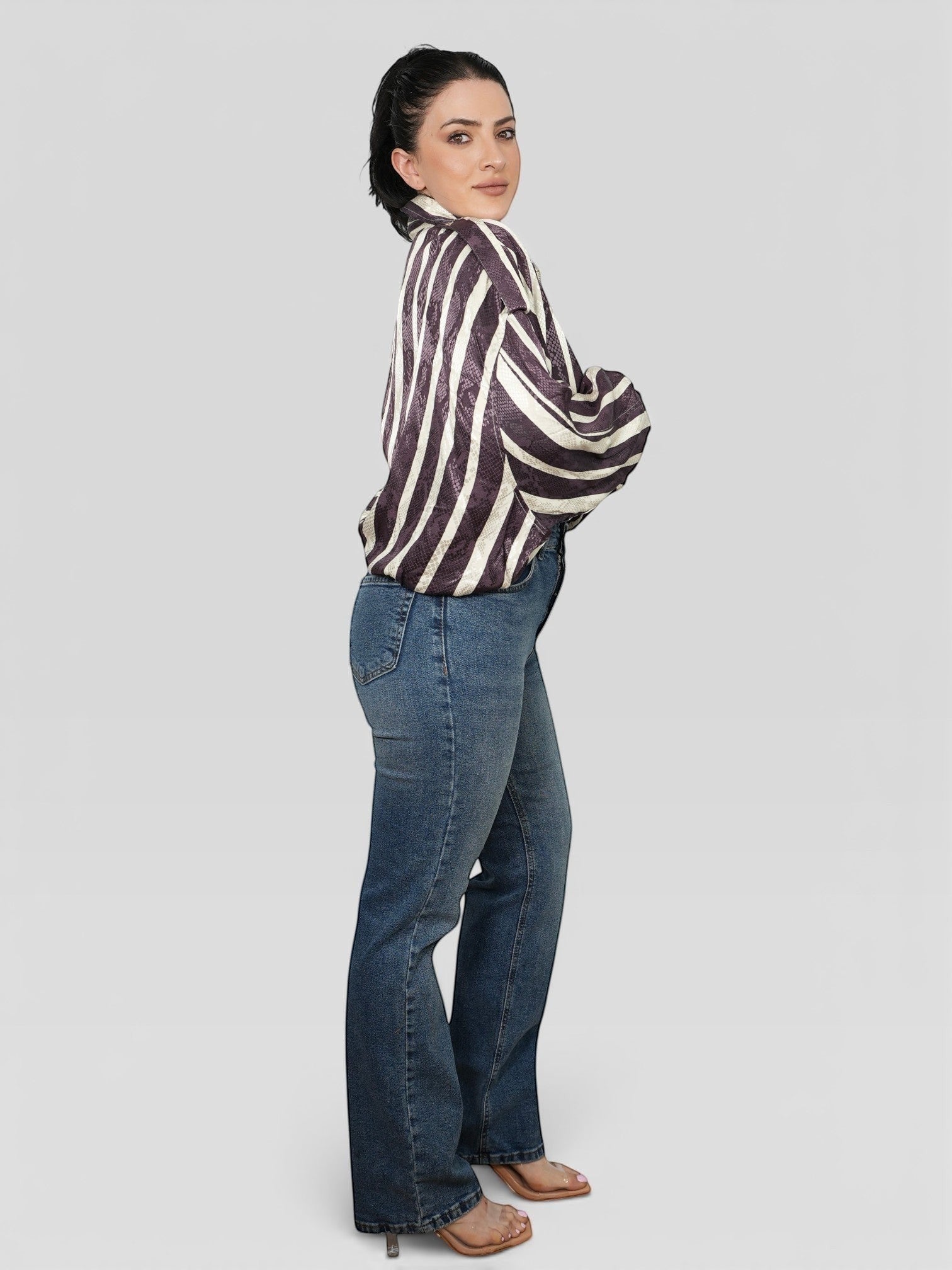 جينز سادة straight