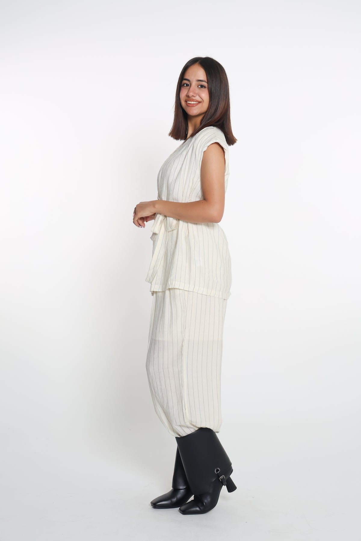 Striped 2 piece set - طقم مخطط