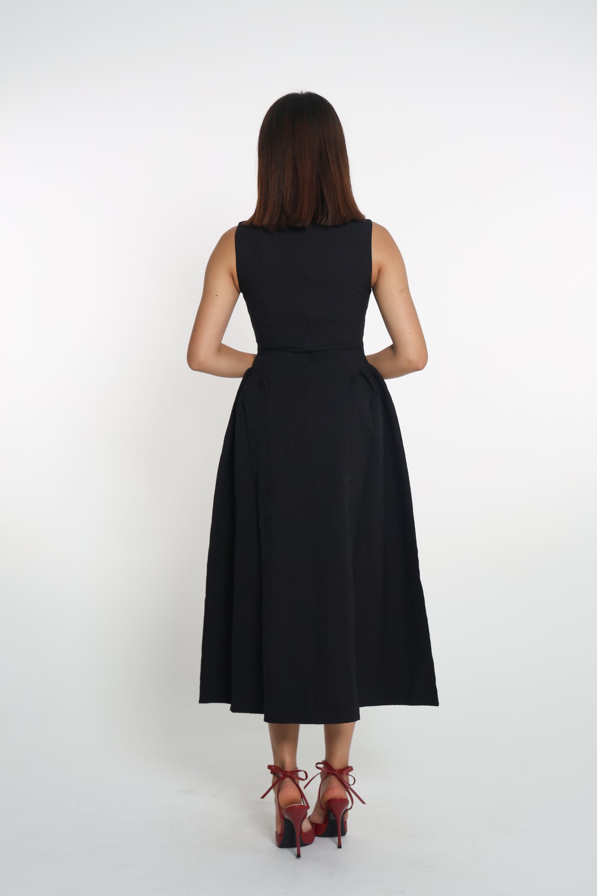 Cut out midi dress