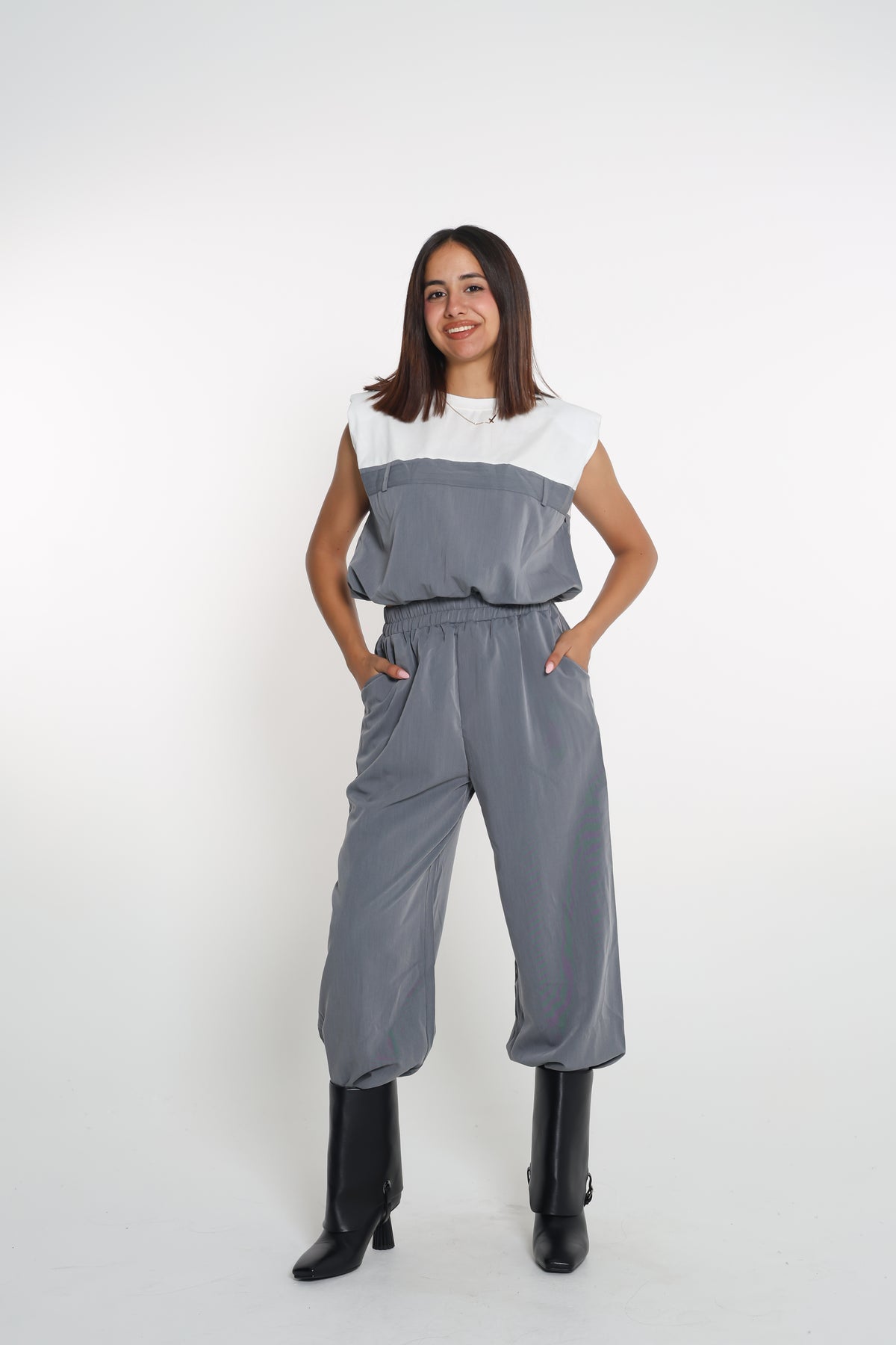 طقم بلوزة وبنطلون onesize
