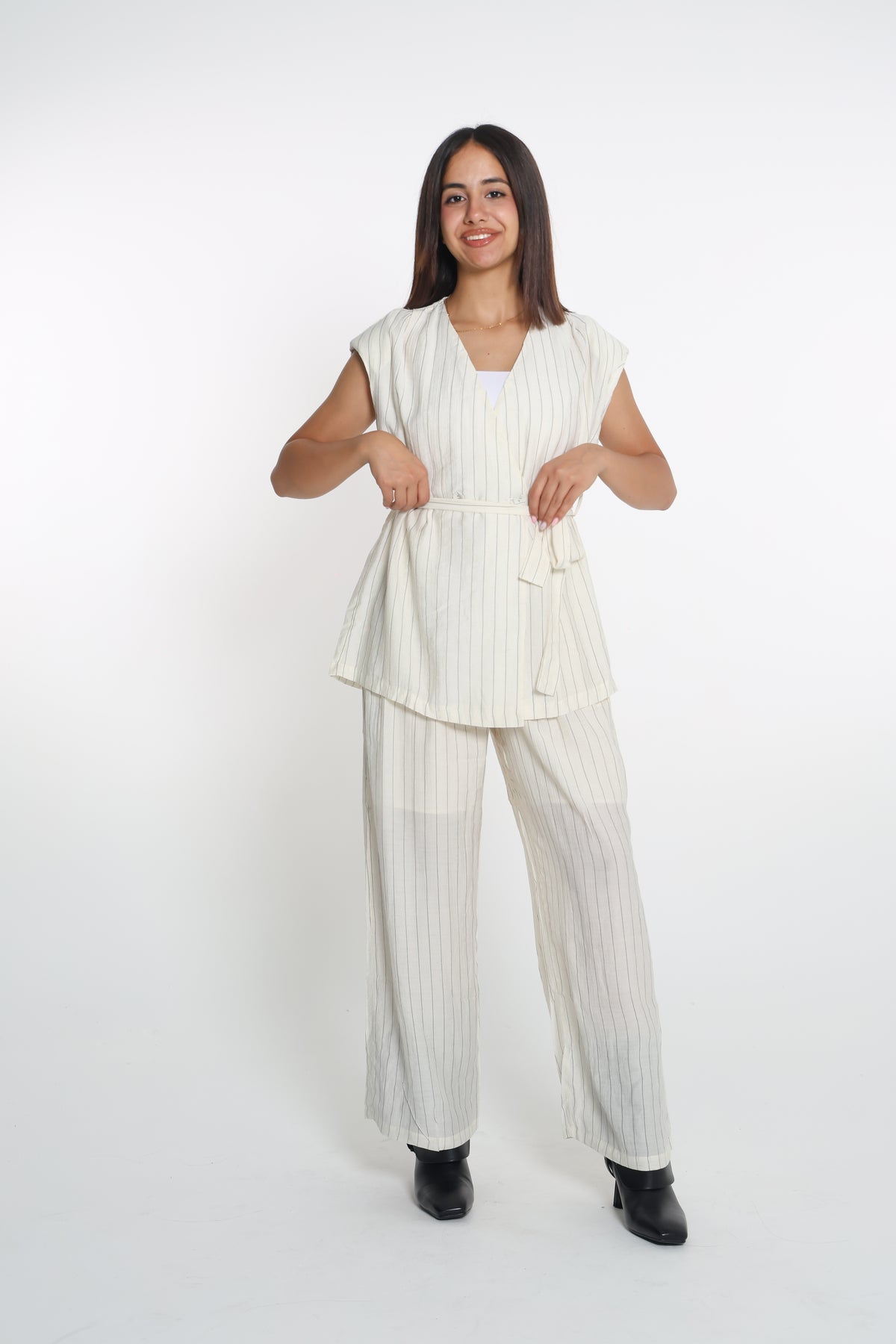 Striped 2 piece set - طقم مخطط