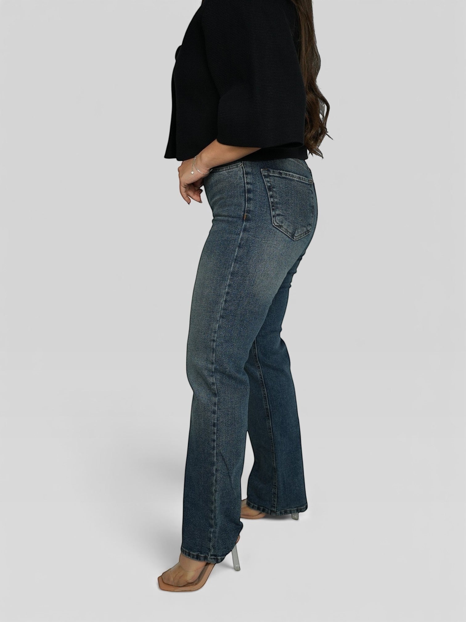 جينز سادة straight