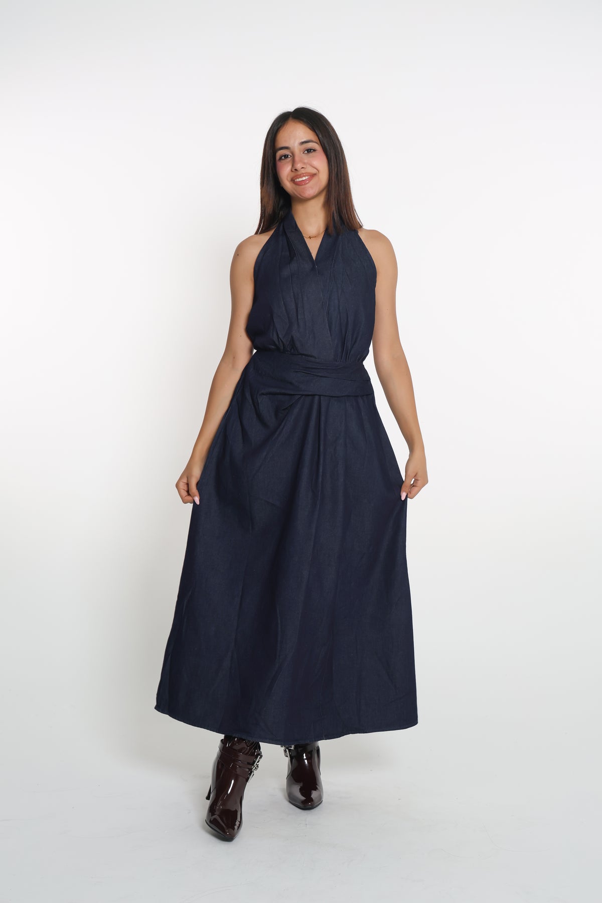 فستان جينز - Jeans dress