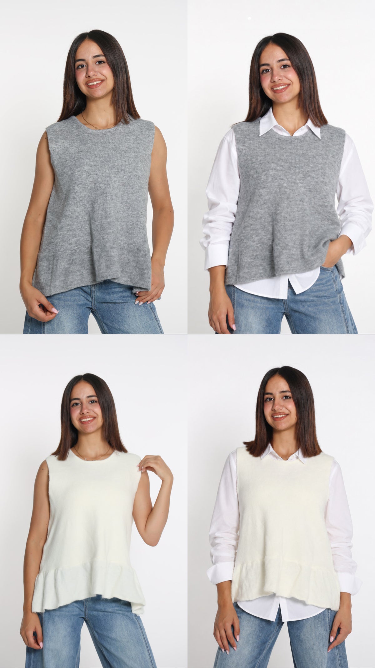 فيست صوف- knit vest